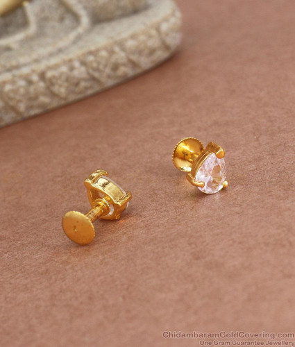 Buy Stunning Gold Danglers One Gram Gold Earrings for Women