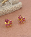 Elegant Stone Studs Gold Plated Earring Collections ER3772