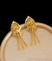 Regular wear Gold Plated Earrings Danglers Designs Shop Online ER3816