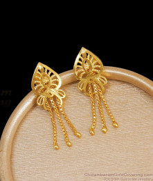Regular wear Gold Plated Earrings Danglers Designs Shop Online ER3816 Regular wear Gold Plated Earrings Danglers Designs Shop Online ER3816