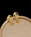 Pure Gold Tone Stud Earrings Designs Shop Online ER3818