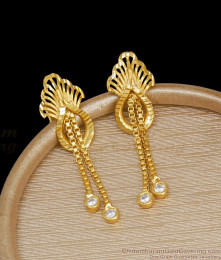 Gold earrings discount below 3 grams