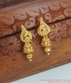 Trendy 1 Gram Gold Jhumki Earring Multi Layer Peacock Pattern ER3857