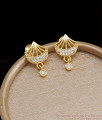 Full White Ad Stone Gold Stud Earrings Designer Collections ER3867