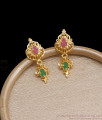 1 Gram Gold Earring Small Stone Danglers ER3878