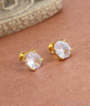 Pure uncut Diamond Gold Plated Studs Collections ER3905