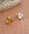 Pure uncut Diamond Gold Plated Studs Collections ER3905