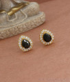 Interchangeable Gold Imitation 4 Studs Earring Semi Precious Collection ER3915