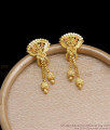 Latest Enamel Pattern Forming Gold Earrings Collections ER3917