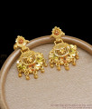 Small Forming Gold Danglers 2 Gram Gold Earring Jewelry ER3923