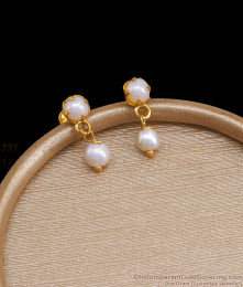 Beautiful White Pearls Gold Imitation Studs Earrings Shop Online ER3927 Beautiful White Pearls Gold Imitation Studs Earrings Shop Online ER3927
