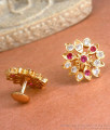 Womens Daily Use Impon Stud Earrings Shop Online ER3995