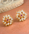 Latest 5 Metal Earrings Floral Stud Collections ER3996