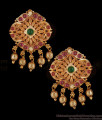 Unique Temple Jewelry Earrings Occasional Wear Designs ER3999