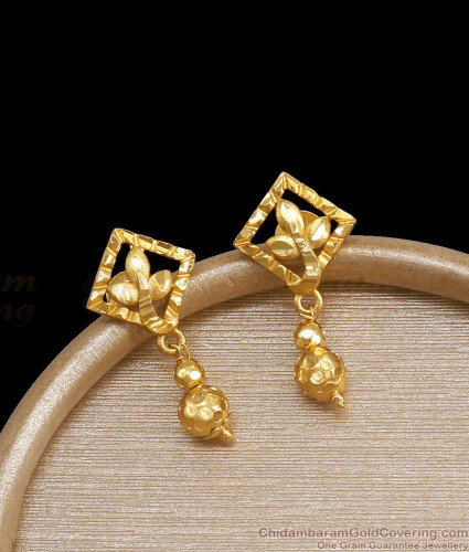 Gold earrings new designs hotsell