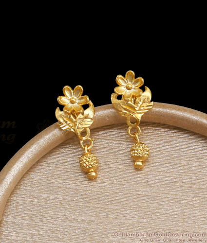 Gold earrings with grams hotsell