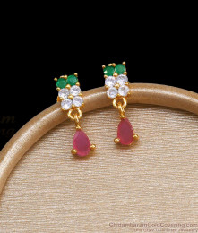 Latest Gold Plated Stud Earrings For Women ER4067