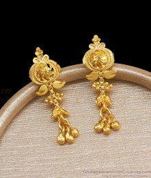 Real Gold Alike Earrings Forming Danglers Collections ER4069 Real Gold Alike Earrings Forming Danglers Collections ER4069
