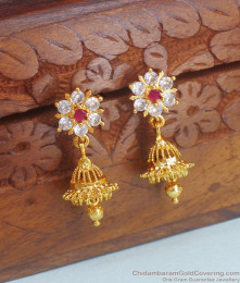 Regular Use Gold Plated Jhumki Earring ER4103