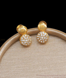 Buy Office Wear One Gram Gold Stud Earring Design ER4120 Buy Office Wear One Gram Gold Stud Earring Design ER4120