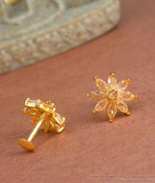 Cute Ear Stud Designs Gold Plated Jewelry ER4212 Cute Ear Stud Designs Gold Plated Jewelry ER4212