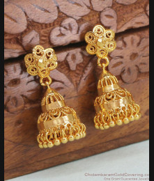 Wedding Design Small Adukku Gold Jhumki Earring Shop Online ER4309