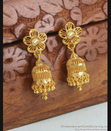 Small Bird Cage Design Gold Jhumka Shop Online ER4326