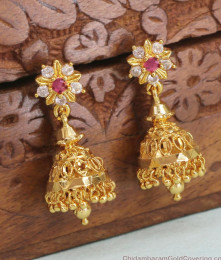New Model Ad Stone Gold Imitation Jhumki Earring Shop Online ER4328 New Model Ad Stone Gold Imitation Jhumki Earring Shop Online ER4328