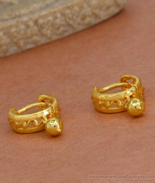 Light Weight Gold Imitation Earring Hoop Design For Women ER4363