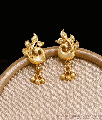Gold Earrings Designs For Daily Use Images Daily Wear Pinterest