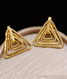 2 in 1 Up and Down Side Usable Everyday Use Earring Collections  ER4417 2 in 1 Up and Down Side Usable Everyday Use Earring Collections  ER4417