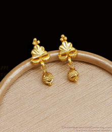 Two Gram Gold Studs Small Earring For Daily Wear ER4444