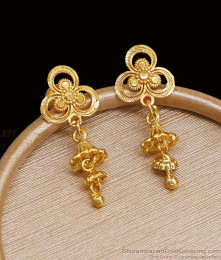 One Gram Gold 2 Layer Jhumki Bridal Jewellery Design ER4449 One Gram Gold 2 Layer Jhumki Bridal Jewellery Design ER4449