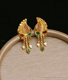 Simple Drops Design Forming Earring Design New Arrival Dangler Collections ER1570