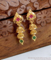 Kerala Gold Imitation Adukku Jhumki Stone Earring ER4690 Kerala Gold Imitation Adukku Jhumki Stone Earring ER4690