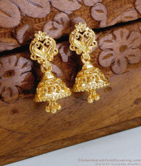 Stylish Micro Gold Plated Jhumki Earring For Wedding ER4832 Stylish Micro Gold Plated Jhumki Earring For Wedding ER4832