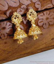 Stylish Micro Gold Plated Jhumki Earring For Wedding ER4832