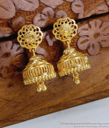 Stylish 1 Gram Gold Jhumka Earring At Affordable Price Online ER4837