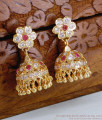 Original Impon Panchaloha Jhumki Earring Wedding Collections ER4846