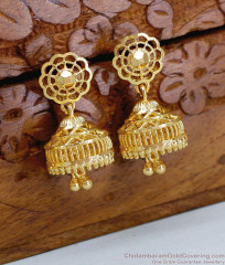 Latest One Gram Gold Designer Jhumki Earring For Women ER4851 Latest One Gram Gold Designer Jhumki Earring For Women ER4851