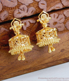 Buy Light Weight Gold Imitation Jhumki Earring Designs Online ER4864