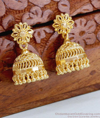 Buy New Model Fancy Gold Jhumki Earring At Affordable Price ER4866