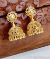 Buy Simple Gold Design Jhumki Earring For Women ER4873 Buy Simple Gold Design Jhumki Earring For Women ER4873