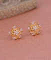 Stylish Micro Gold Plated Diamond Stud Earring For College Girls ER4923 Stylish Micro Gold Plated Diamond Stud Earring For College Girls ER4923
