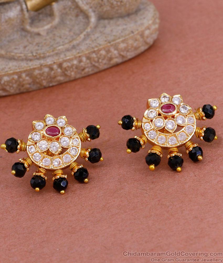 Premium Quality One Gram Gold Stud Earring Collections Online ER4935 Premium Quality One Gram Gold Stud Earring Collections Online ER4935