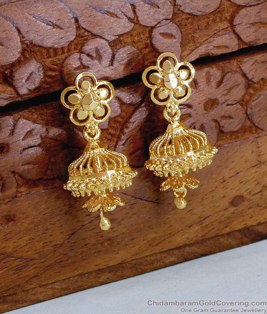 Latest Gold Plated Jhumki Bridal Earring Shop Online ER4947 Latest Gold Plated Jhumki Bridal Earring Shop Online ER4947