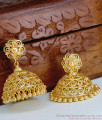 Grand Bridal Look Gold Plated Big Jhumkas For Marriage ER4958 Grand Bridal Look Gold Plated Big Jhumkas For Marriage ER4958