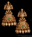 Bridal Lakshmi Design Antique Earring Temple Jewelry Collection ER4987 Bridal Lakshmi Design Antique Earring Temple Jewelry Collection ER4987