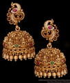 High Quality Peacock Design Antique Earring Bridal Nagas Jewelry ER4992 High Quality Peacock Design Antique Earring Bridal Nagas Jewelry ER4992