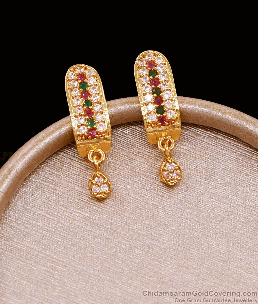 Buy Micro Gold Plated Stud Earring Daily Wear Collections ER5022 Buy Micro Gold Plated Stud Earring Daily Wear Collections ER5022
